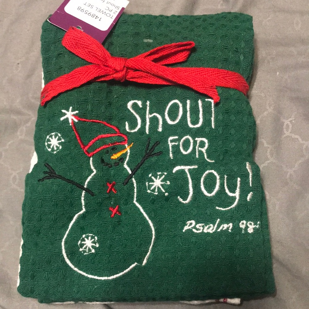 Christmas Dish Towel Set